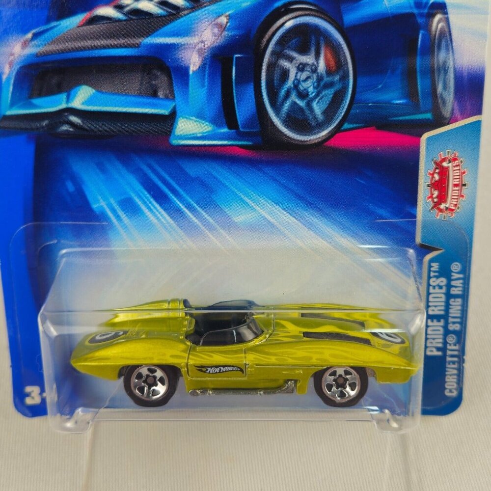 HOT WHEELS PRIDE RIDES CORVETTE STING RAY (K223) - Picture 2 of 9